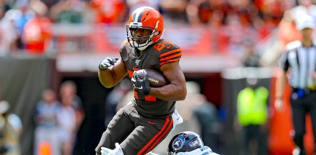 Nick Chubb - Fantasy Football Rankings, NFL Injury News, DFS Lineup Picks