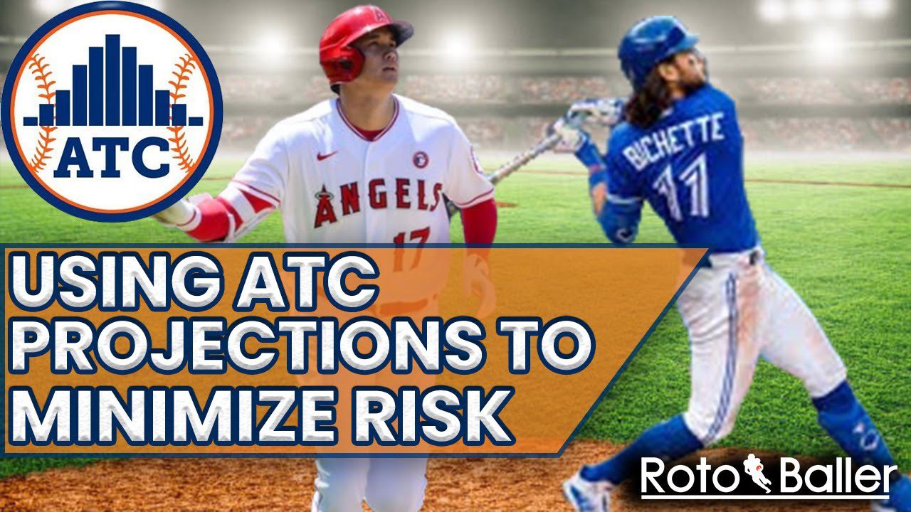 ATC projections fantasy baseball identifying risk youtube