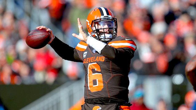 baker mayfield fantasy football rankings quarterbacks draft sleepers NFL DFS lineup picks