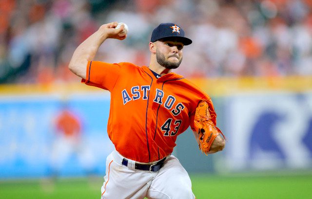 lance mccullers fantasy baseball rankings draft sleepers MLB injury news