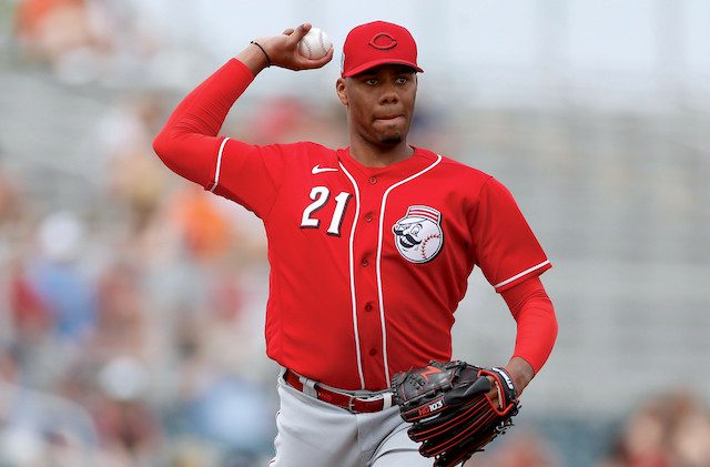 hunter greene fantasy baseball rankings draft sleepers pitcher waiver wire