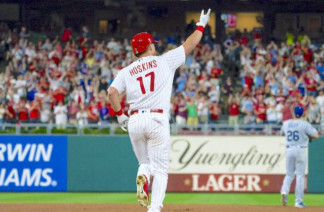 Rhys Hoskins - Fantasy Baseball Rankings, Draft Sleepers, MLB Injury News