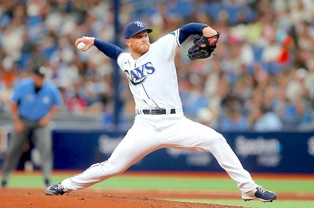 Drew Rasmussen fantasy baseball starting pitcher rankings waiver wire pickups draft sleepers