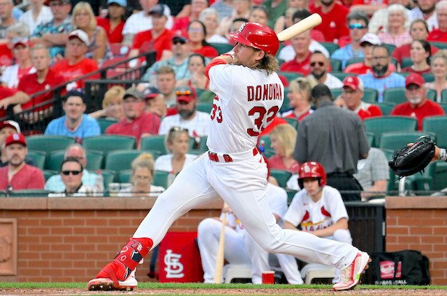 brendan donovan fantasy baseball rankings draft sleepers waiver wire pickups