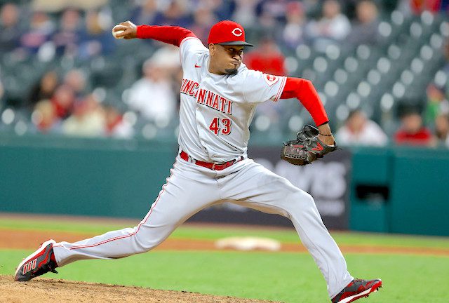 Alexis Diaz fantasy baseball closers rankings draft sleepers waiver wire pickups