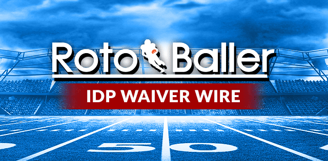 IDP Waiver Wire Feature Image