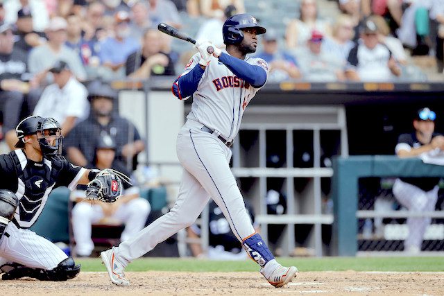 Yordan Alvarez - Fantasy Baseball Rankings, MLB Injury News, DFS Lineup Picks