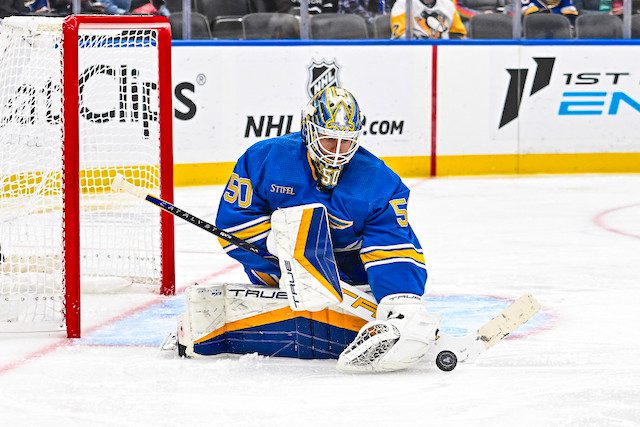 Jordan Binnington - NHL DFS Lineup Picks, Daily Fantasy Hockey