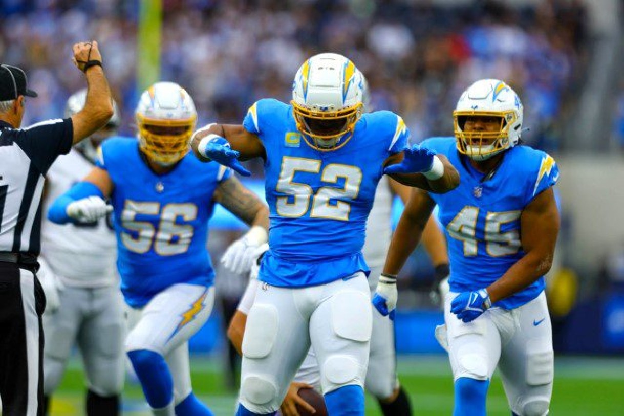 Los Angeles Chargers Defense D/ST Streamers, Rankings, Waiver Wire - Khalil Mack Fantasy Football IDP