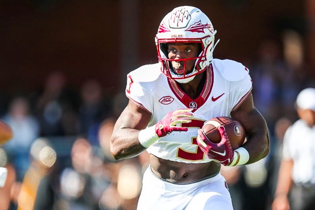 Trey Benson - Fantasy Football Rankings, College FB, RB, NFL Draft Sleepers, Rookies