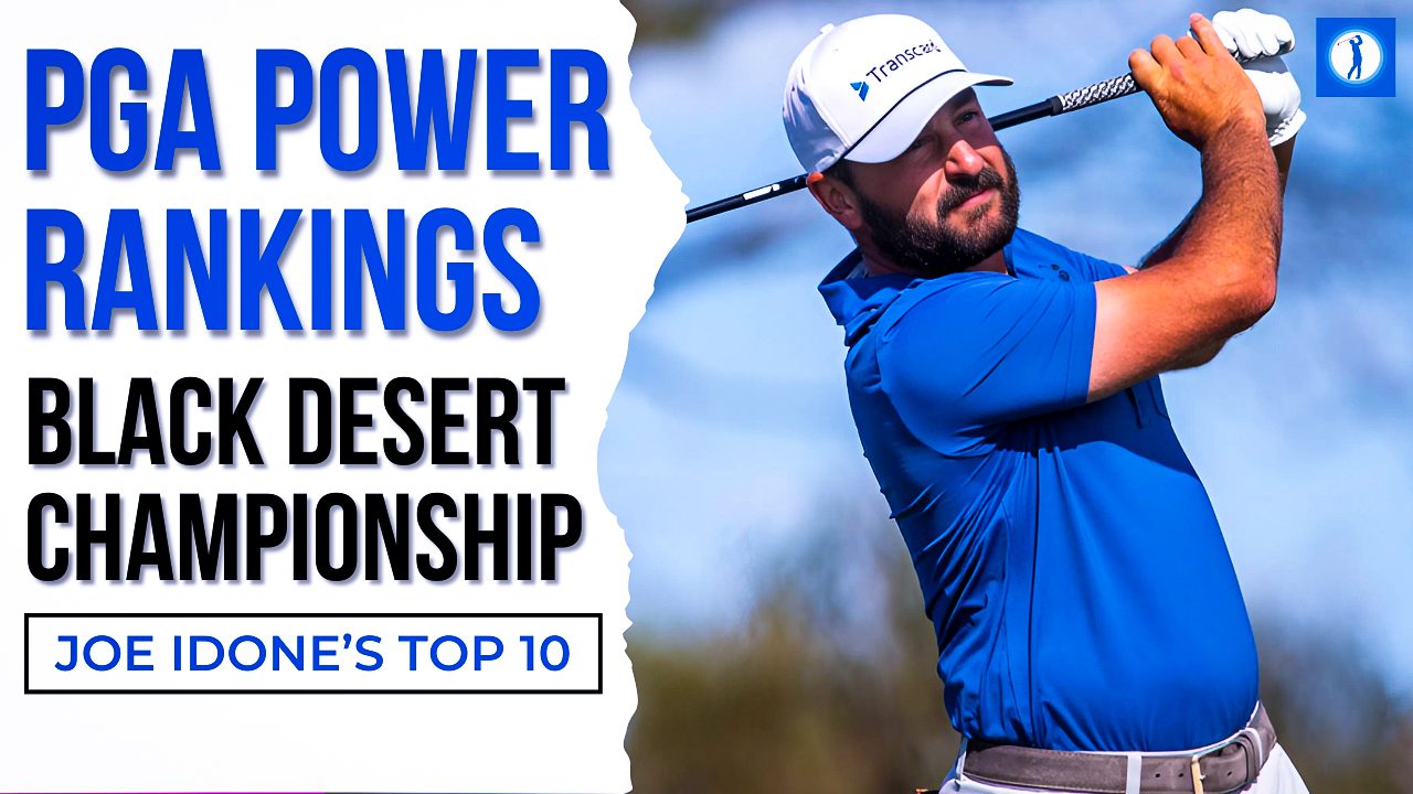 PGA Power Rankings - BLACK DESERT CHAMPIONSHIP