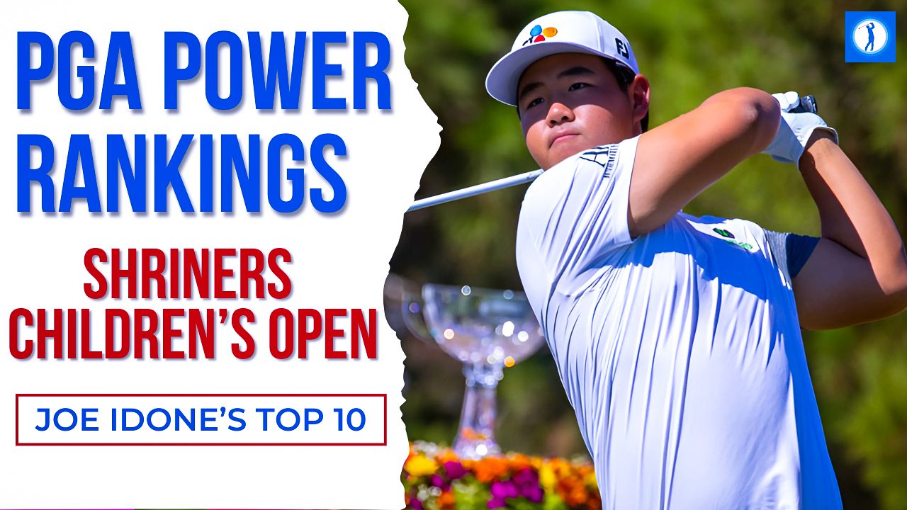 PGA POWER RANKINGS - SHRINERS