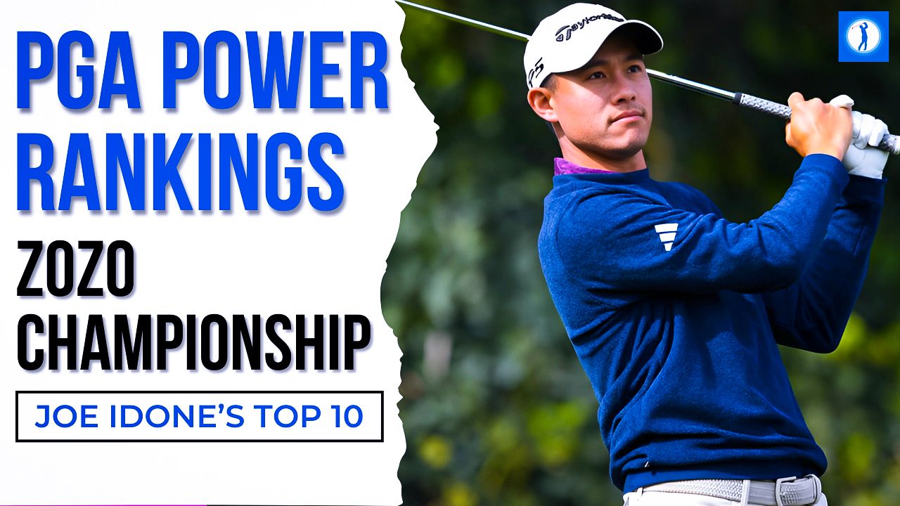 PGA POWER RANKINGS - ZOZO CHAMPIONSHIP