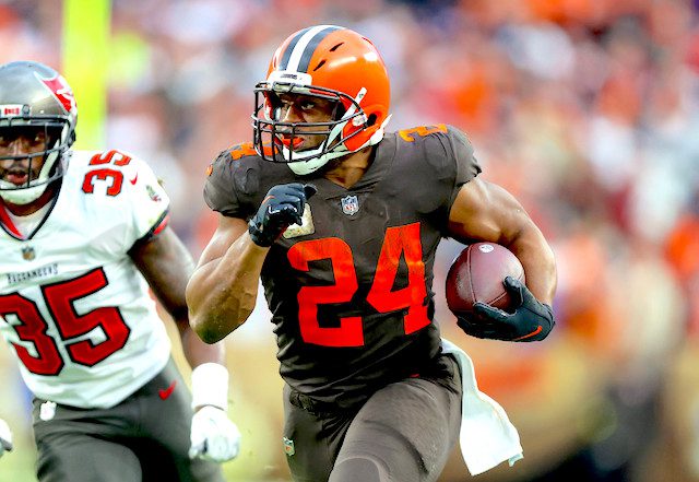 Nick Chubb - Fantasy Football Rankings, Draft Sleepers, NFL Injury News