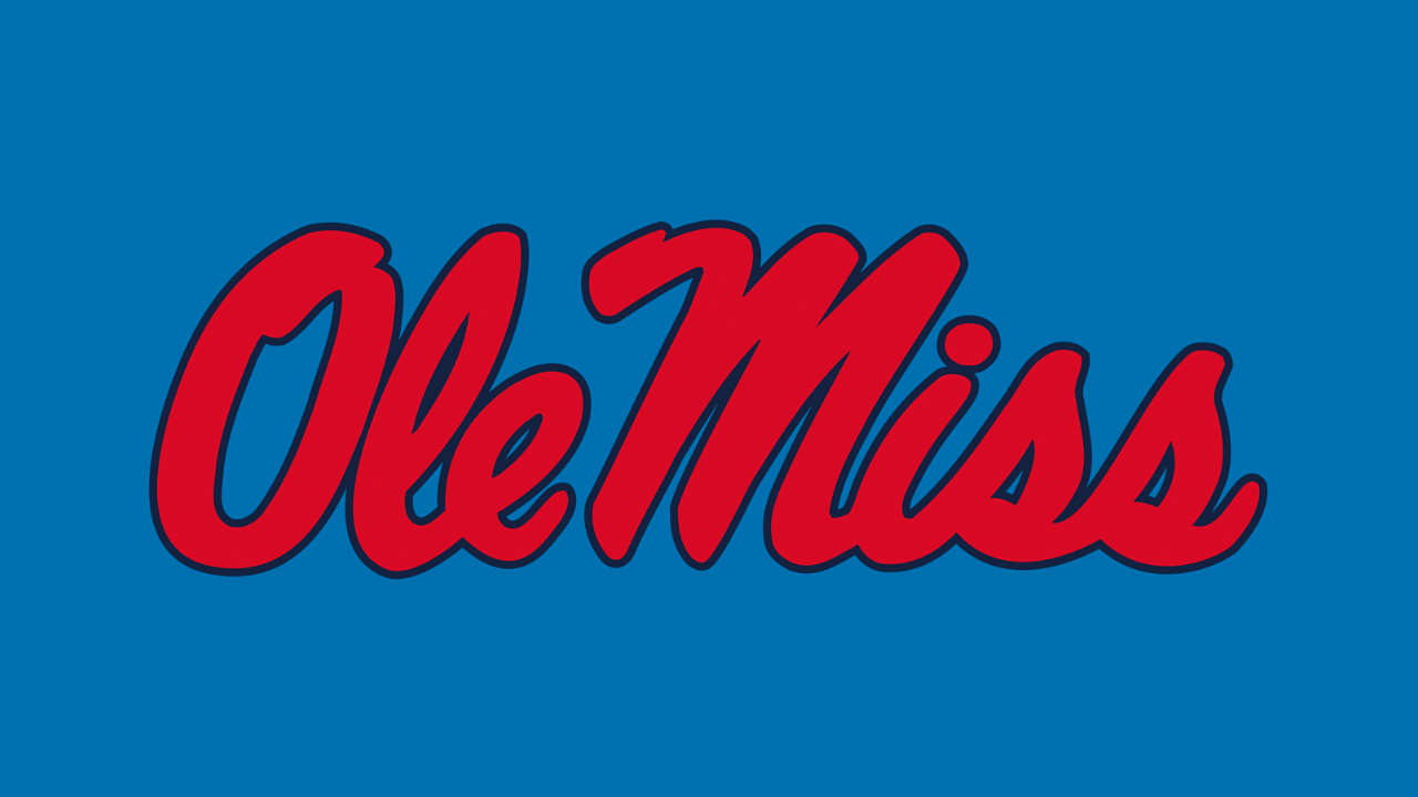 Ole Miss Rebels - Mississippi College Team Logo Stock