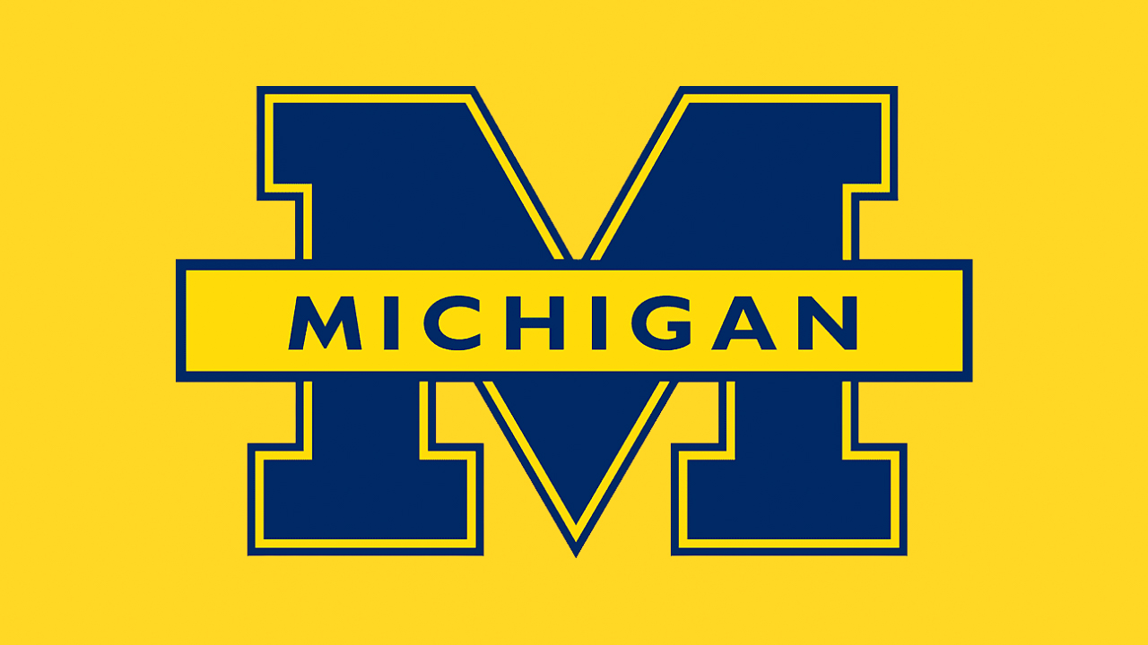 Michigan Wolverines - NCAA College Team Logo Stock