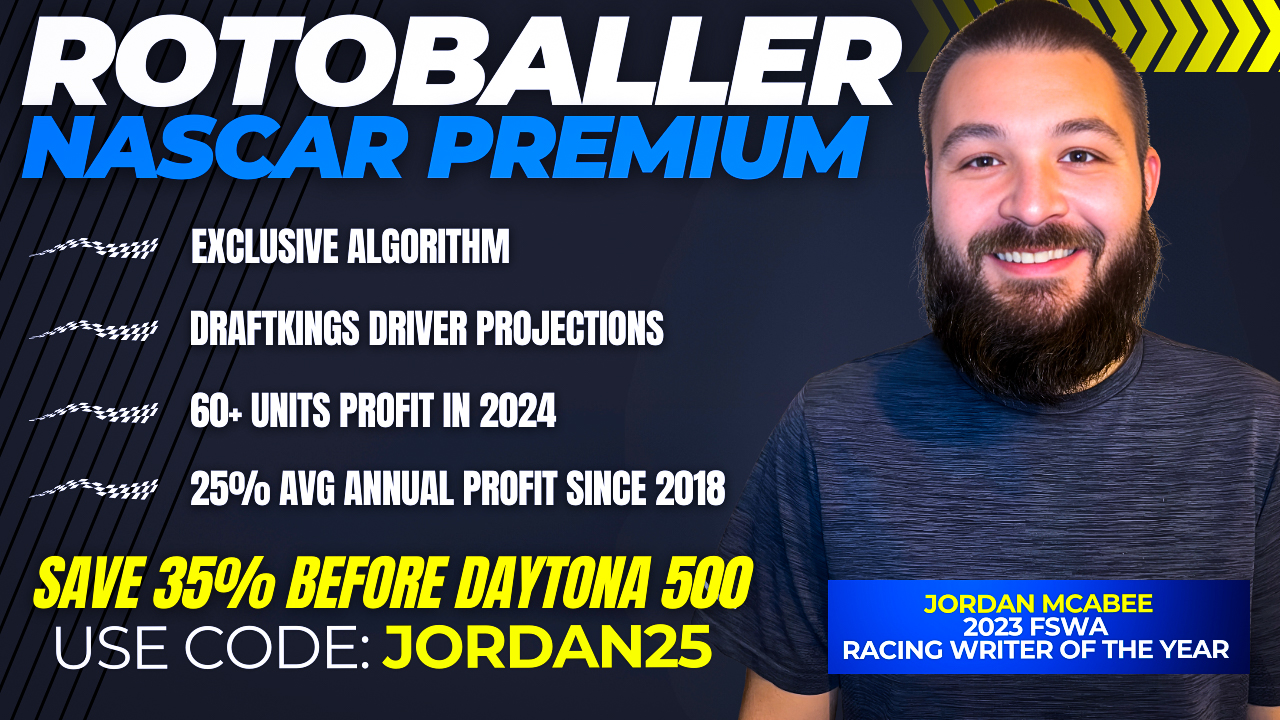 RotoBaller NASCAR Premium Banner - JORDAN25