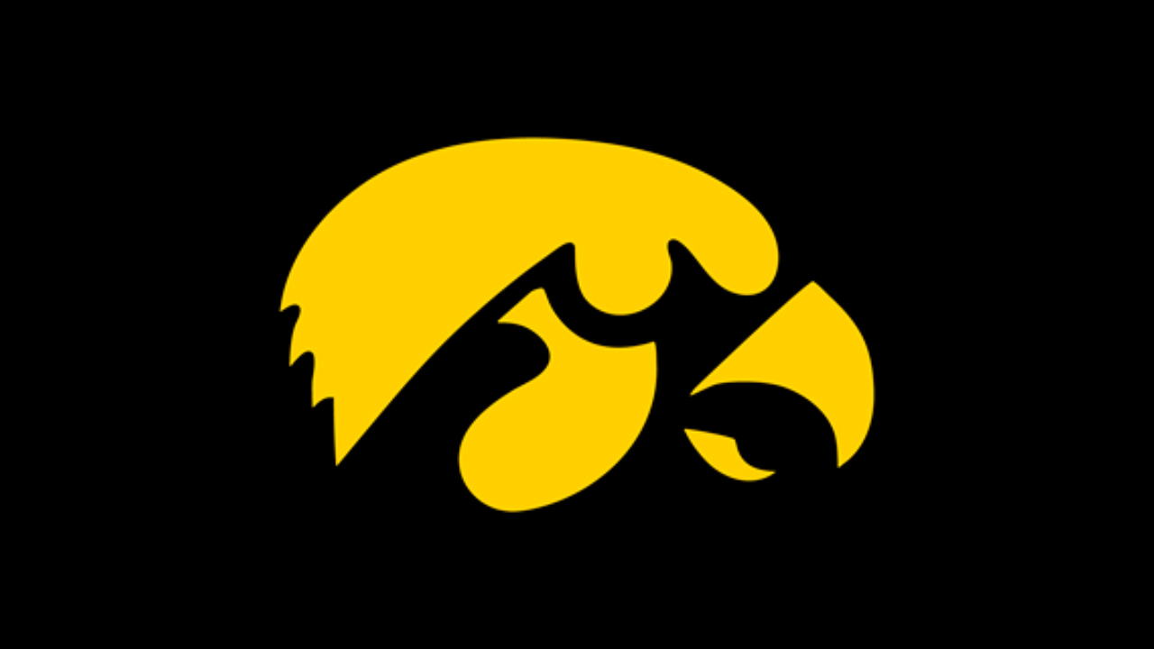 Iowa Hawkeyes - NCAA College Team Logo Stock