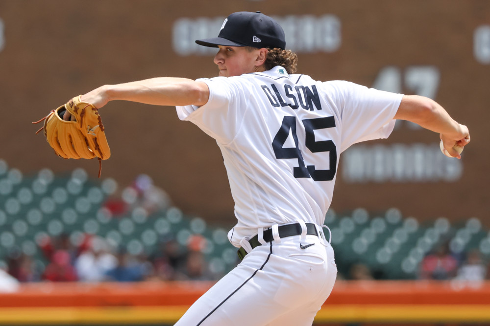 Reese Olson - Fantasy Baseball Rankings, MLB Draft Sleepers, Waiver Wire Pickups